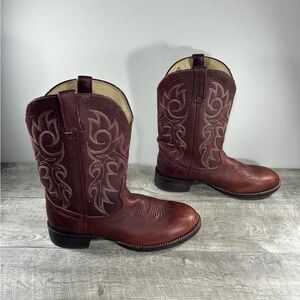 Durango DB3145 Rebel Westward Western Cowboy Leather Men’s Boots Size 10.5